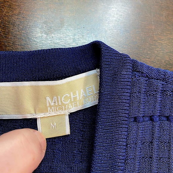 Michael Kors Textured Knit Bodycon Dress - Picture 6 of 9